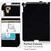 iPad Pro 9.7 Case, iPad Pro 9.7 inch Case,Jumtent Leather Stand Folio Case Cover Compatible iPad Pro 9.7 inch 2016, with Card Slots,Document Pocket,Pencil Holder,Hand Strap (Black)
