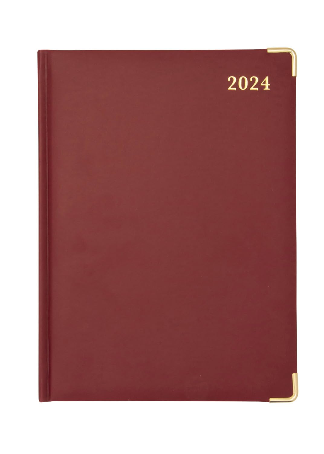 Collins Debden Classic 2024 Diary Manager Week to View Business Planner (with Appointments) - Business Planner and Organiser - January to December 2024 Diary - Weekly - Red - 1210V.15-24