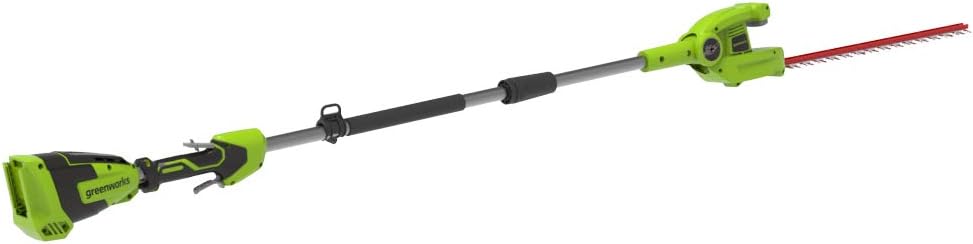 Greenworks G40PHA Cordless Pole Hedge Trimmer with Split Shaft, 51cm Dual Action Blades, Cuts up to 18mm Thick Branches - Image 5