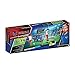 Messi Training System Large Soccer Goal Net and Ball 3 Piece Set - 2 in 1 Foldable Target Practice Soccer Training Equipment for Kids - Includes Size 2 Soccer Ball + Air Pump - Foot Volley Goal