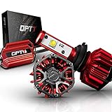 OPT7 FluxBeam H7 LED Headlight Kit w/Clear Arc-Beam Bulbs - 60w 7,000Lm 6K Cool White CREE - 2 Yr Warranty