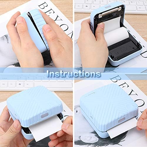 Mini Imprimantes Portable Imprimante Thermique Bluetooth sans Fil et Connexion USB avec du Papier Thermique pour Android et iOS pour Impression Immédiate, Photos de Style Rétro, Bon Cadeau - Bestbluetooth.fr Mini Imprimantes Portable Imprimante Thermique Bluetooth sans Fil et Connexion USB avec du Papier Thermique pour Android et iOS pour Impression Immédiate, Photos de Style Rétro, Bon Cadeau
