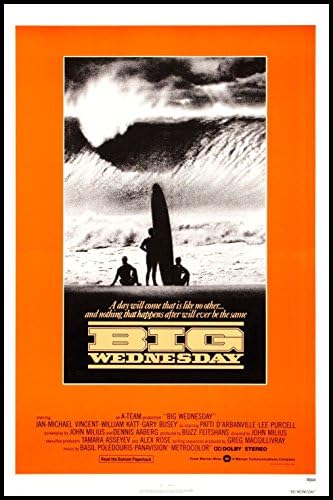 Big Wednesday Fridge Magnet Jan Michael Vincent Surfing Movie Poster Canvas Print 6 X 8