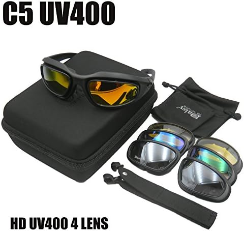 Trymway DAISY C5 Polarized Goggles 4LS Men Military Sunglasses Bullet-proof airsoft shooting Gafas smoke lens Motorcycle Cycling eyewear