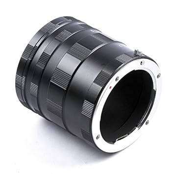Tubo de extensión Macro Anillo Adaptador fijado para Nikon D7100 ...