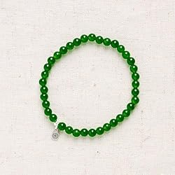 Tiny Rituals GREEN JADE ENERGY BRACELET