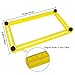 Angle Template, Adjustable Square Tool, Multi-Angle Measuring Ruler, Template Tool, General Template ruler, Foldable IN&CM Unit For Builders Craftsmen Carpenters & DIYer by Veliis