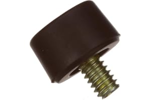 LASH LABS Adjustable Rubber Bumper Feet, Levelers, 1/4-20 Thread Size