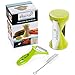 Spiralizer with Peeler and Knife - Make Zucchini Pasta and Vegetable Noodle - Spiral Slicer, Cutter & Peeler