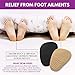 Heel Cushion Inserts - Shoe Inserts Women - High Heel Inserts for Women - Metatarsal Pads for Women - Ball of Foot Cushions for Pain Relief from Neuroma, Bunions, and Metatarsalgia (4 Pairs)