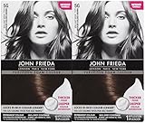 John Frieda Precision Foam Hair Colour, Medium Golden Brown 5G, 2 pk