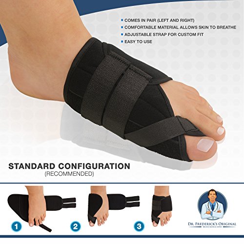 Dr. Frederick's Original Nighttime Bunion Splints 2 DoubleStitched