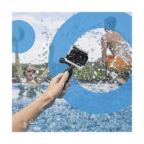 ACME VR302 Action Cam 4k 60fps Unterwasser Kamera Wasserdicht HD WLAN Breitwinkelobjektiv 170⁰ Schwarz – Bild 8