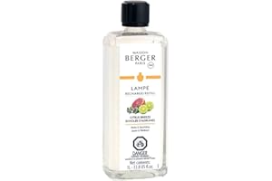 Maison Berger - Citrus Breeze Lampe Berger Fragrance Refill for Home Fragrance Oil Diffuser - Air Freshener - 33.8 Fluid Ounc