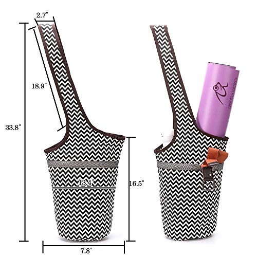 GEHARTY-Yoga-Mat-Bag-with-Large-Size-Pocket-and-Zipper-Pocket-Yoga-Carrying-Bag-Fits-Most-Size-Yoga-Mats-Holds-More-Yoga-Accessories-Yoga-Bags-and-Carriers-for-Women