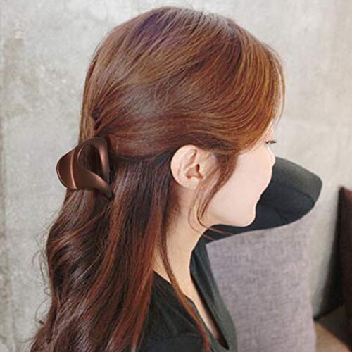 8Pcs Claw Clips,Topivot Non Slip Jaw Clips Hair Clamps Hair Claw Clips for Women