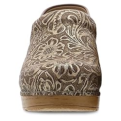 Dansko Women's Professional Antique Tooled Clogs