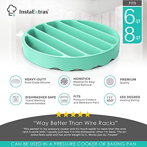 Silicone Roasting Rack For Pressure Cooker Round Silicon Roasting