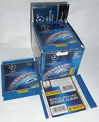 Recinto de 50 Sobres (Panini fútbol UEFA Champions Leagues 2010 – 1011: Amazon.es: Juguetes y juegos