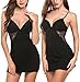 Avidlove Women Chemises Sexy Lingerie Lace Babydoll Full Slip Sleepwear Dress