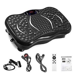 RASHION-Vibration-Exercise-Machine-Vibration-Plate-Machine-with-Bluetooth-Speaker-5-Program-Modes-Vibrating-Home-Power-Plate-Fitness-Trainer-for-Weight-Loss-Body-Toning RASHION Vibration Exercise Machine, Vibration Plate Machine with Bluetooth Speaker, 5 Program Modes, Vibrating Home Power Plate Fitness Trainer for Weight Loss & Body Toning