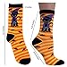 BRIGHT STAR Women's Fun and Colorful Holiday Crew Sock 4 pair, (Halloween#2)