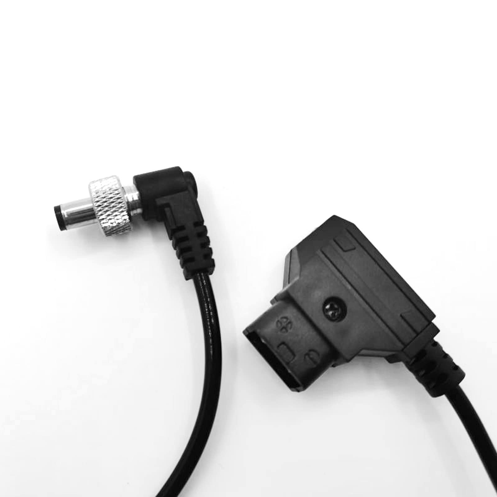 Topcine D-Tap to Locking DC 5.5x2.5mm Monitor Power Cable 12V Compatible for Sony PIX-E7 PIX-E5 Atomos Ninja V/Shogun, Ikan DJI Monitor, Hollyland Mars 400s Smallhd Indie 7 Aputure LED Lights and more