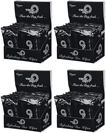 FreshOnes FG000036 Deo Refreshing Wipes Vogue (12 Pouches x 20 Wipes)