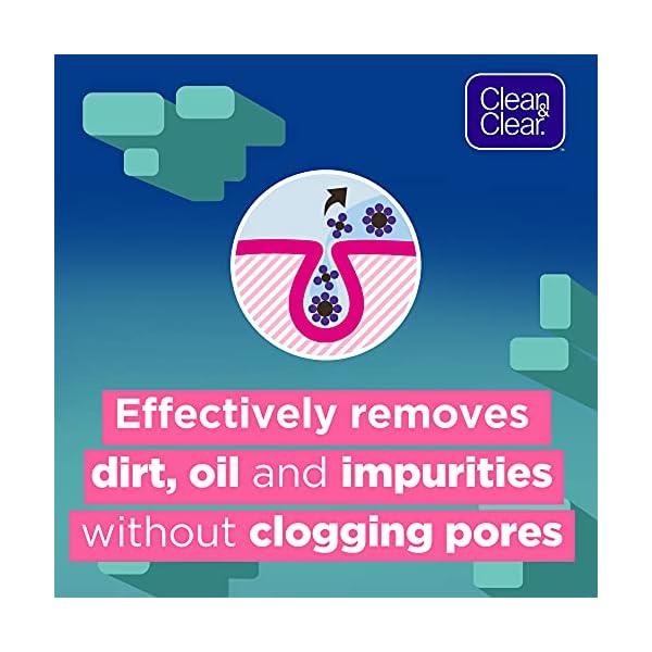 Clean-Clear-2201275-Deep-Action-Oil-Free-Cream-Wash-150ml Clean & Clear 2201275 Deep Action Oil-Free Cream Wash, 150ml