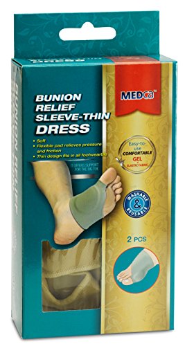 Bunion Relief Sleeve - Gel Bunion Pads Cushion Bunion Protector with Bunion Corrector that Relieve Hallux Valgus Foot Pain and Soothe Sore Bunions