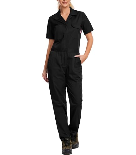 Amazon.com: Natural Uniforms Mens Short Sleeve Zip Up Coverall