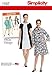 Simplicity 1197 1960's Fashion Women's Vintage Dress and Coat Sewing Pattern, Sizes 6-14