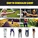 Gun Holster Concealed Carry Belly Band For Men and Women, Comfortable Breathable, Adjustable Waistband Holsters For Pistols Revolver, Glock 19 17 23 43 42, Bodyguard 380, Smith & Wesson, M&P Shield