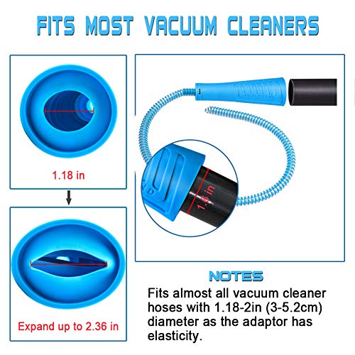 PetOde Dryer Vent Cleaner Kit Dryer Vent Vacuum Attachment Lint Remover Power Washer and Dryer Vent Vacuum Hose