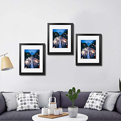 image for iDecorlife Premium 11x14 Black Picture Frames 1PC - 8x10 Picture Frame