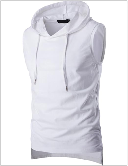 Amazon ニカ メンズ フードパーカ ベスト パーカー メンス 無地 薄手 夏 ベスト パーカー メンズ ベスト 通販