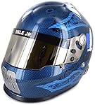 Dale Earnhardt Jr 2017 Full Size Nationwide Blue Skull Collectible NASCAR Replica Helmet