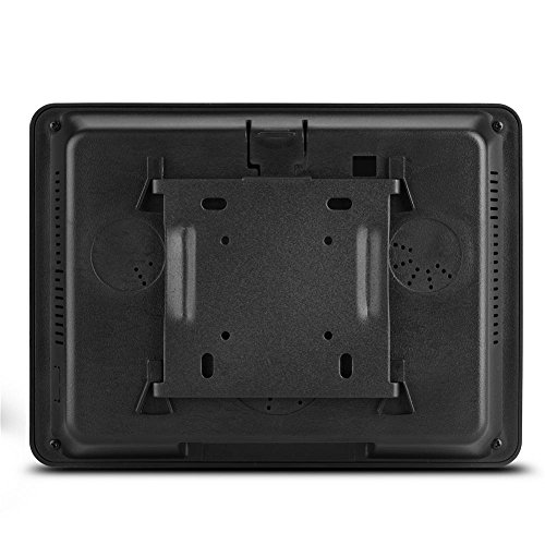 Richer-R 2.4in TFT LCD Screen Fingerprint Time Clock Recorder Employee Attendance Machine 100-240V Suitable for the entrances and exits of office, factory, hotel, school, etc.(Black) - Thumbnail 4