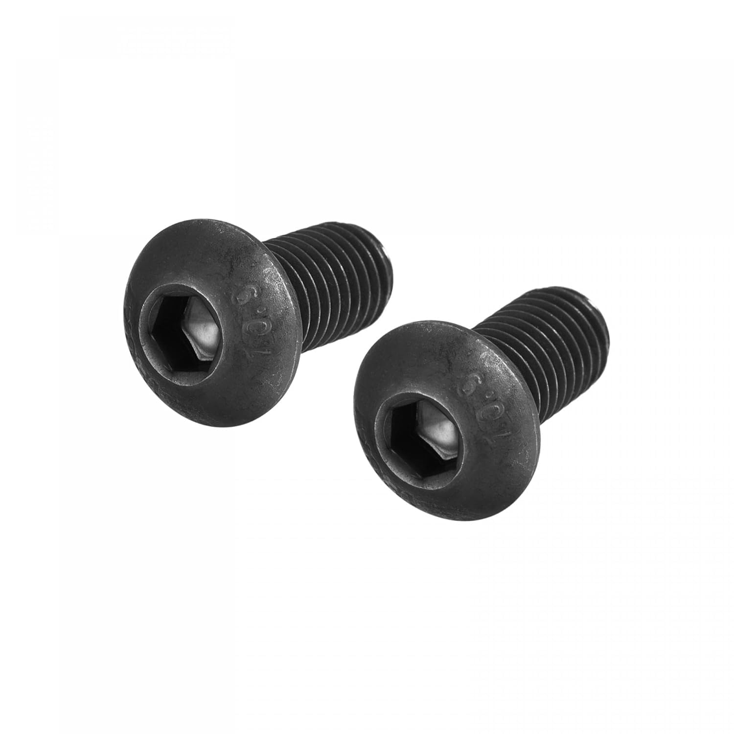 TA-VIGOR 10Pcs M10 x 20mm Alloy Steel Button Head Hex Socket Cap Screws, Flanged Button Bolts Nuts Hex Drive Fastener for Machine