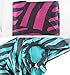 Salon Professional Hair Styling Cape, Colorfulife Adult Hair Cutting Coloring Waterproof Hairdresser Zebra Stripes Wai Cloth Barber Gown Home Hairdressing Wrap,55