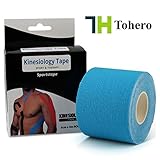 Tohero Kinesiology Athletic Sports Tape Waterproof for Knee Shoulder and Muscle Injury Prevention