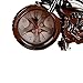 Towallmark Luxury Retro Style Motorcycle Alarm Clock,unique Gift for Motor Lovers,kids,boys ,Unique Eye-catching Exquisite Motorbike Sporting Alarm Clock
