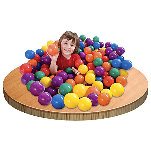 Intex 3-1/8" Fun Ballz - 100 Multi-Colored Plastic Balls, for Ages 2+