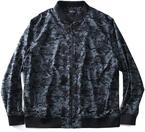 Amazon Linkation 無地 迷彩柄 4way ストレッチ ブルゾン アスレジャー スポーツウェア La B 大きいサイズ メンズ 2l 3l 4l 5l 6l 8l コート ジャケット 通販