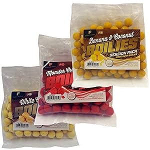 3 X Sacs De 200g Bouillettes 15mm Pour Pêche à La Carpe Amorce Mélangé Goûts Pour Tous Pêcheur