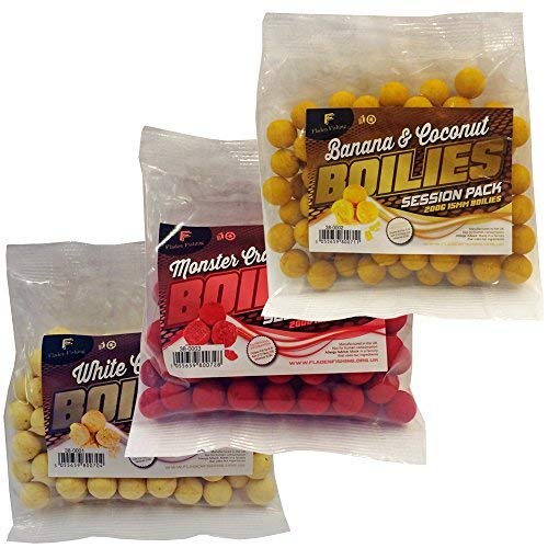 3 x Bags Of 200g Boilies 15mm For Carp Fishing Bait Mixed Flavours FOR ALL ANGLERS