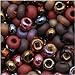 Jablonex Czech Glass Seed Beads Sizes 6/0; 8/0; 11/0 (Chocolate Mud Pie, 8/0)