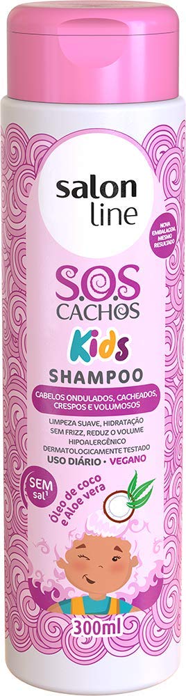 Salon Line Linha Tratamento Sos Cacho Kids Shampoo Kids 300 Ml Salon Line Treatment Kids Sos Curls Collection Kids Shampoo 10 14 Fl Oz Buy Online In Guam At Guam Desertcart Com Productid