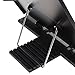Juvale Document Holder for Typing with Adjustable Clip & Line Guide Holds Letter, Legal & A4 Size Paper, Portable Steel Reading Stand