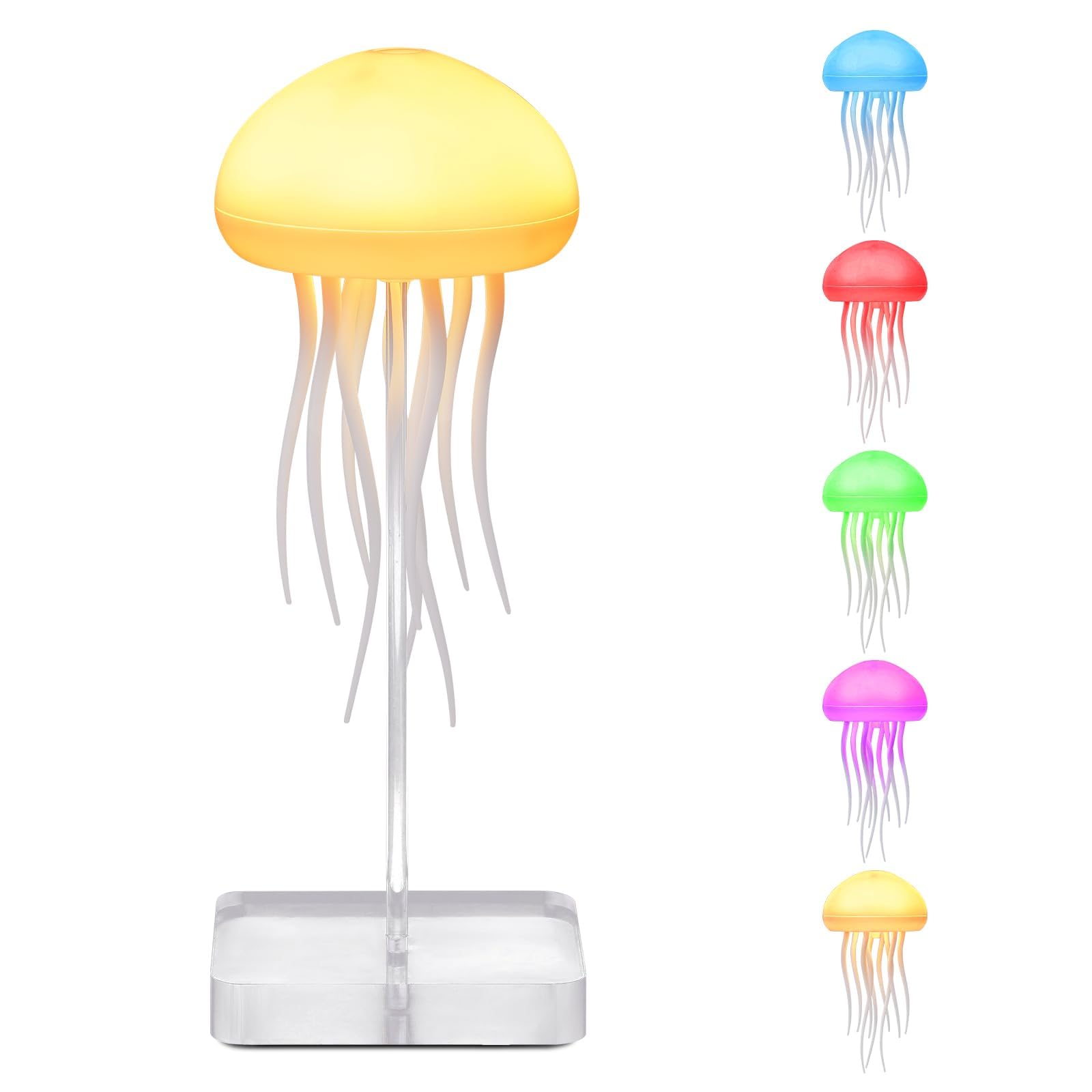 Jellyfish Lamp, Voice Control Jellyfish Lamp with